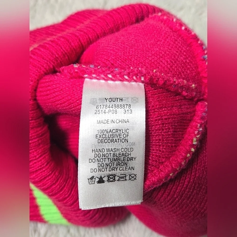 Girl's Nike Pom Beanie‎ Winter Hat, One Size